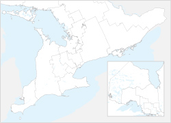 Map of Ontario